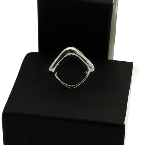 Silver Prism Ring