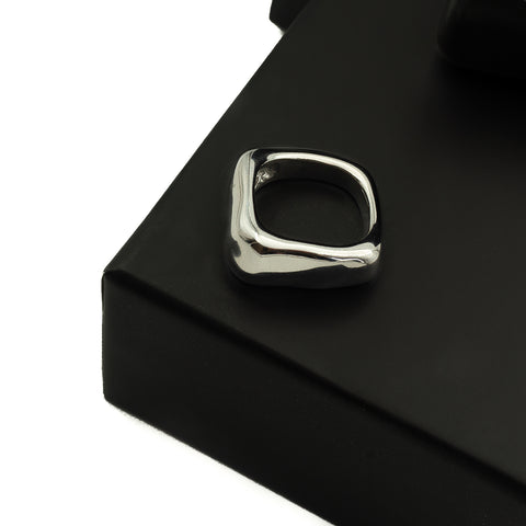 Silver Prism Ring