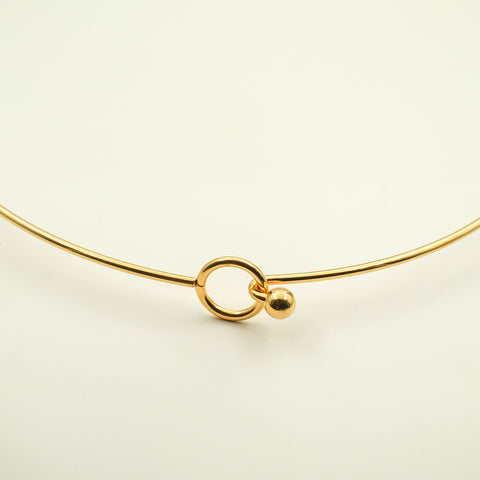 Eclipse Curve Necklace