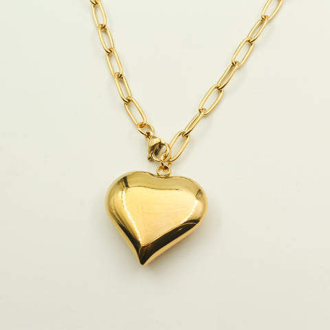 Chunky Heart Bracelet