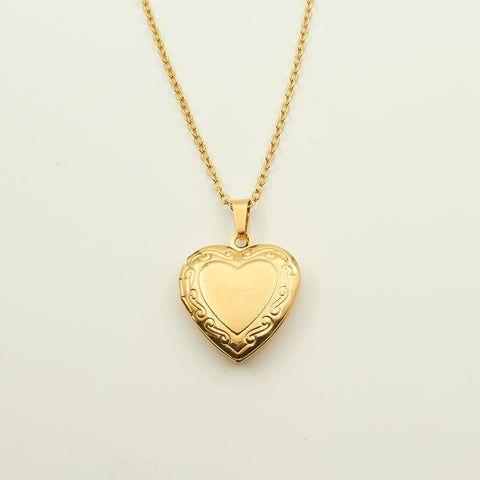 Vintage Heart Necklace