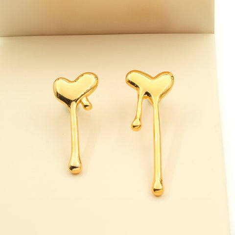 Melting Hearts Statement Earrings