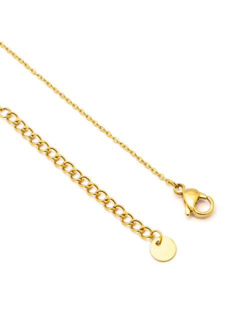 Add a touch of elegance to your outfit with our Cute- Heart Necklace. This stunning piece of jewelry is made from high-quality materials and features a beautiful heart-shaped pendant that hangs from a delicate chain. The pendant is 18k gold plated, giving it a luxurious and timeless look that's perfect for any occasion.