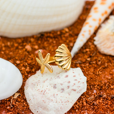 Star Shell Ring