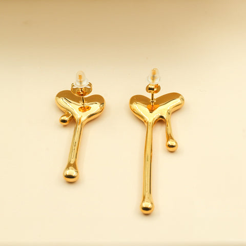 Melting Hearts Statement Earrings