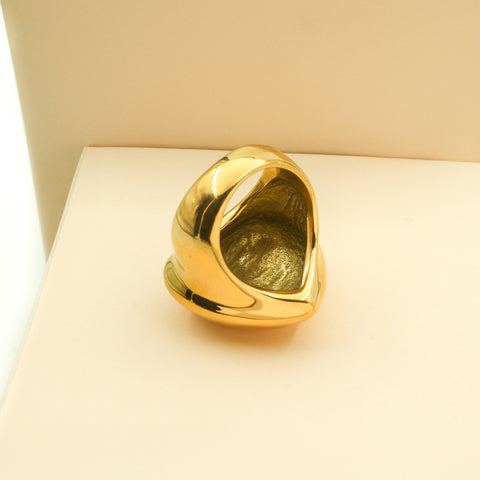 Chunky Heart Statement Ring