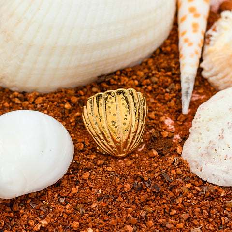 Chunky Shell Ring