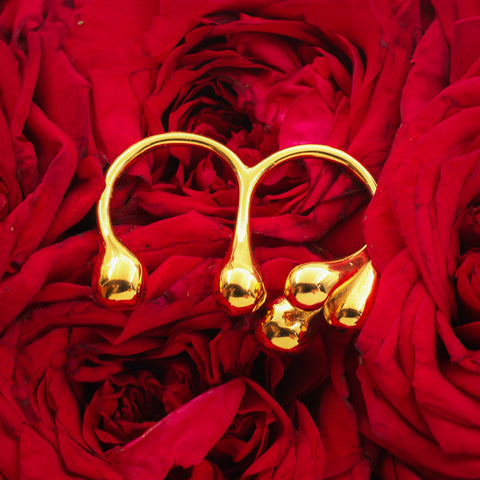 Flora Two Finger Ring