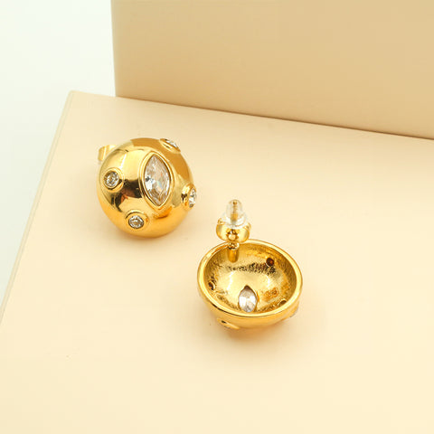 Moonlight Dome Earring