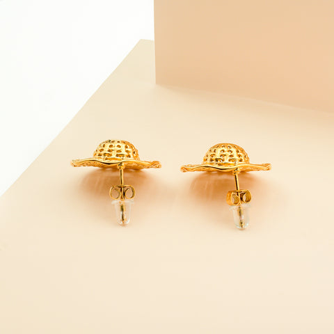 Beachy Hat Earrings