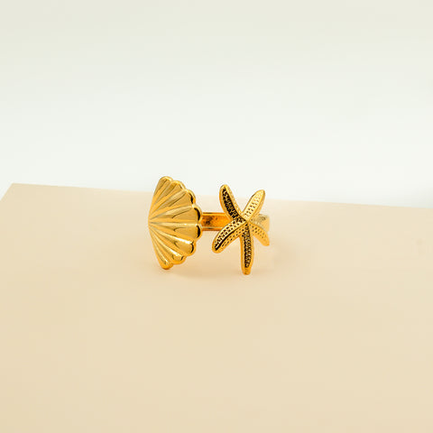 Star Shell Ring