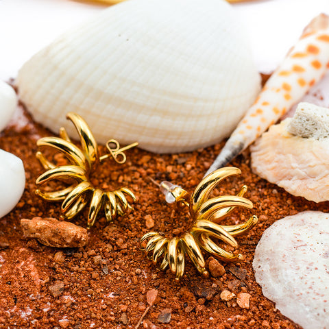 Scorpio Gold Glam Earring