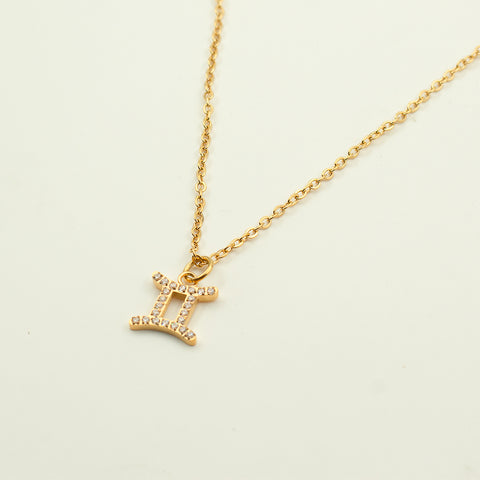Gemini Zodiac Neckpiece