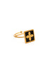 Classic Black Beauty Retro Ring