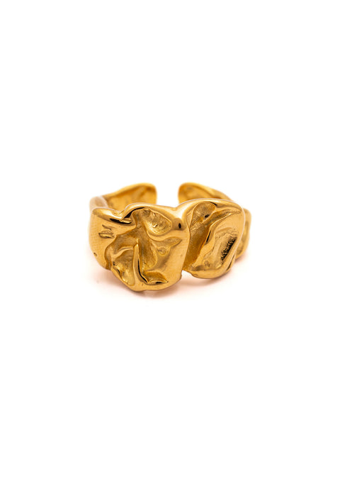 Scrambled Contemporary Ring