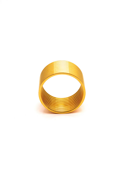 Sleek Spiral Ring