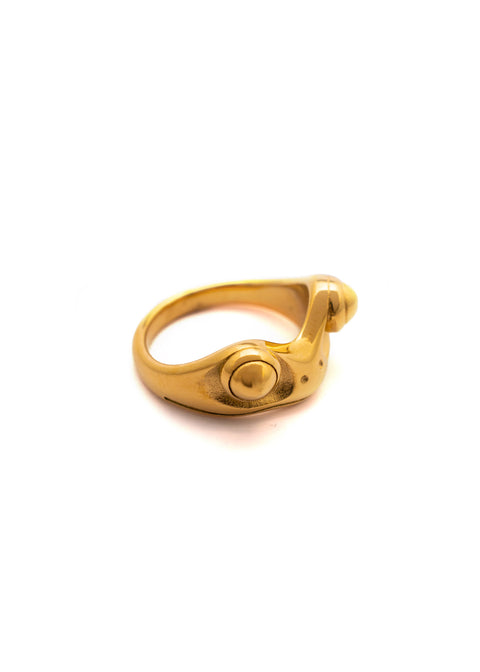 Playful Froggy Ring