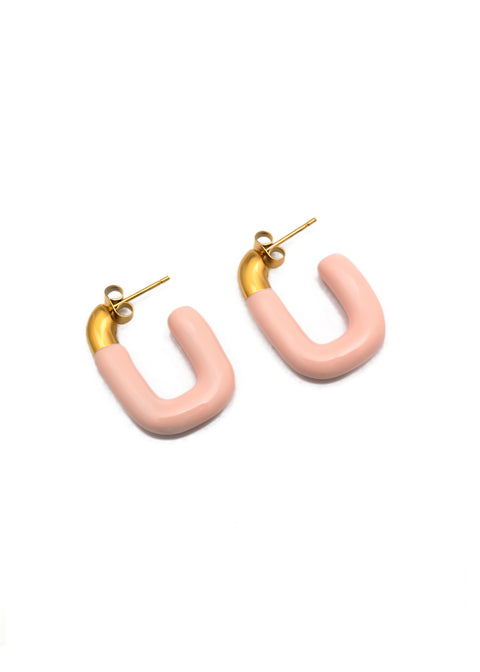 Pink Paradise Hoops