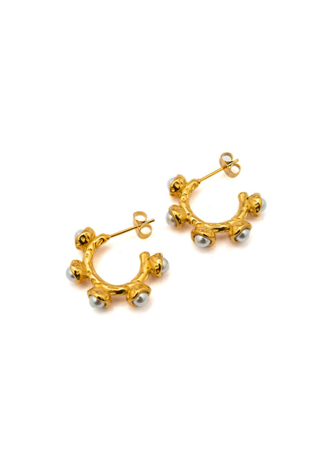 Golden Glamour Earrings
