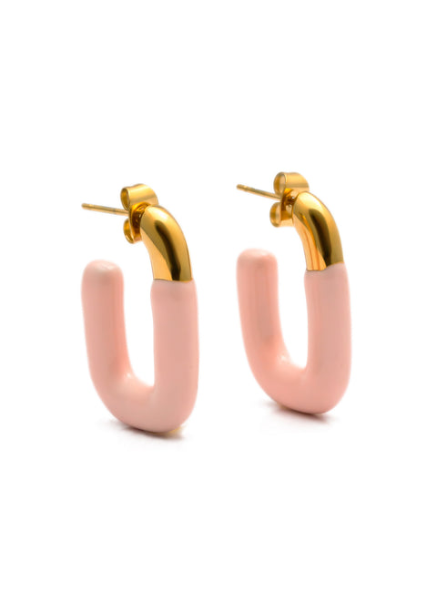 Pink Paradise Hoops