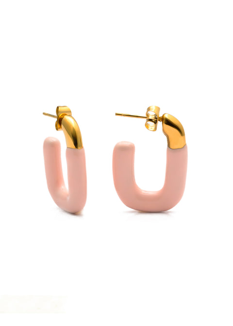 Pink Paradise Hoops