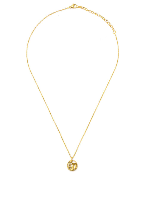 Golden Eiffel Charm Necklace